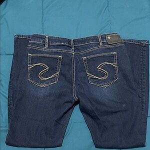 Silver Jeans Dark Blue Women's Jeggings